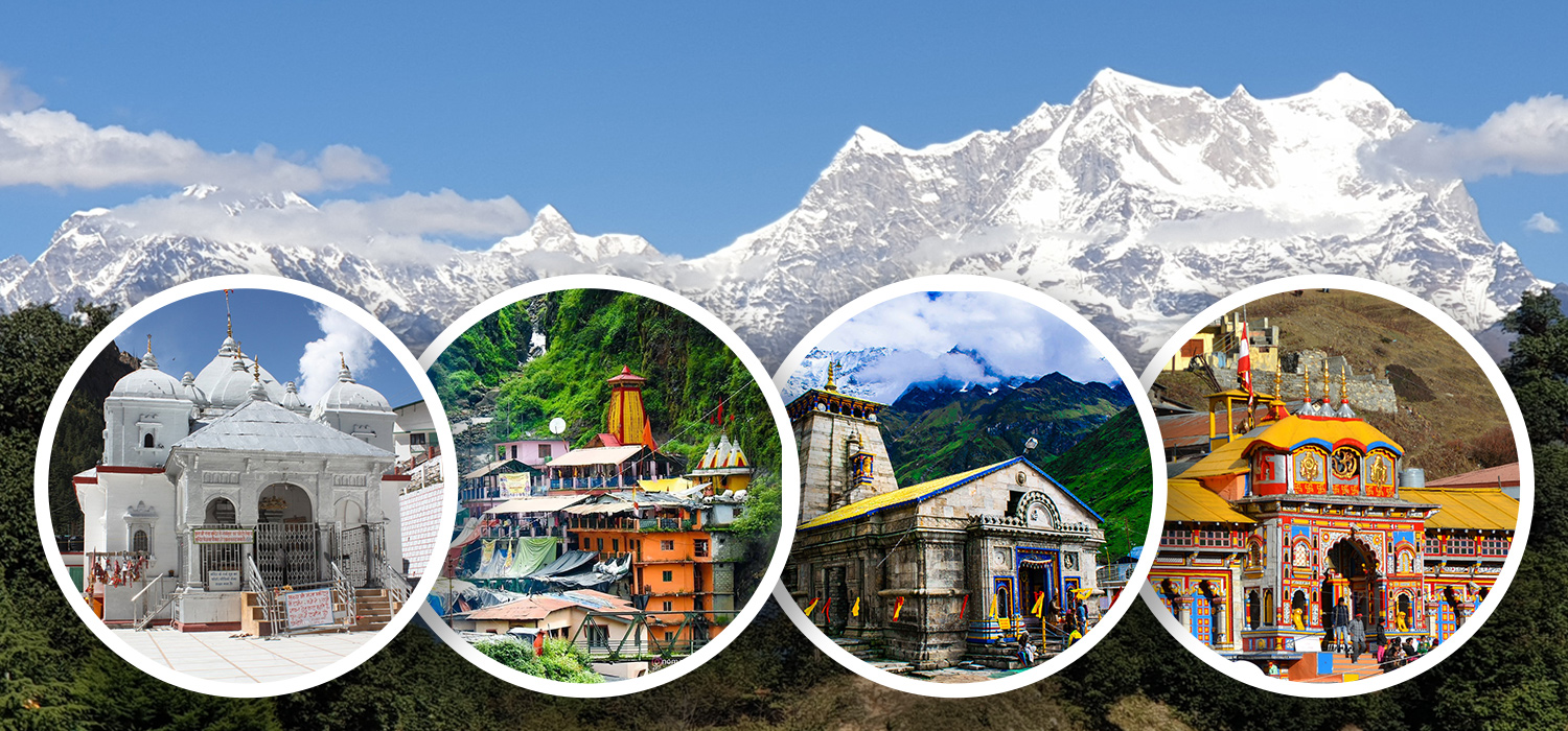 Kedarnath, Badrinath, Gangotri, and Yamunotri